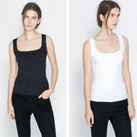 zara basic tops